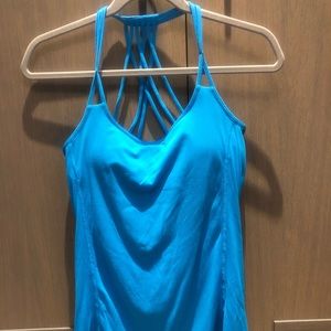 lululemon drape back top